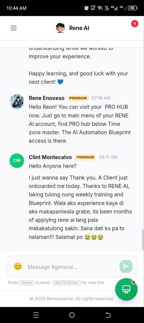 Hired VA testimonial