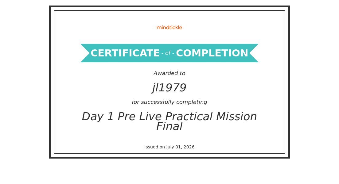 Practical mission