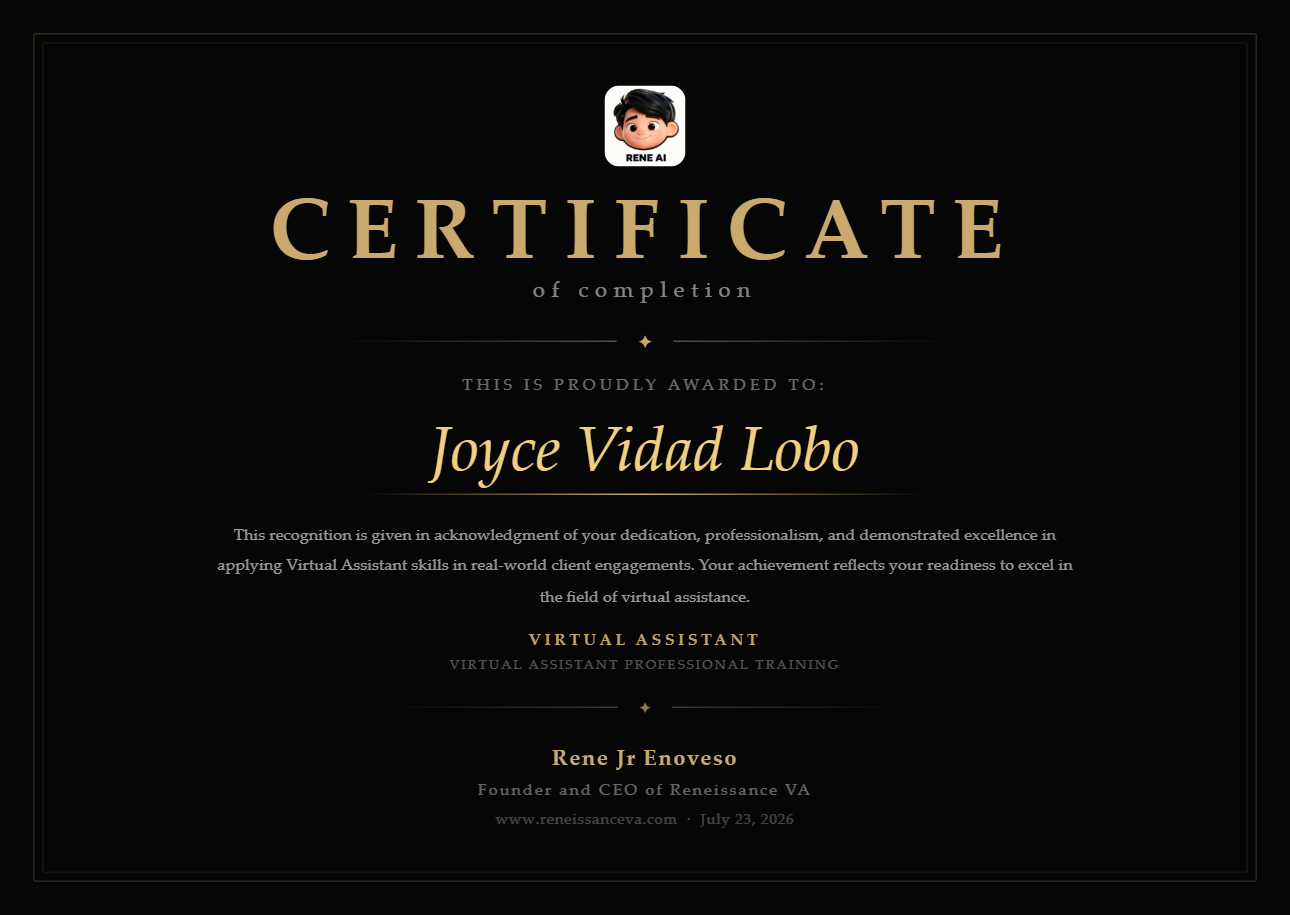 Virtual Assistant 