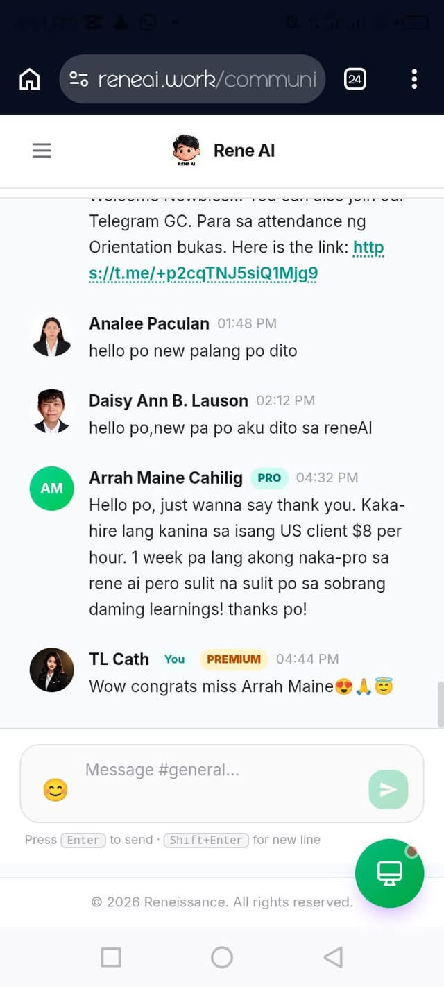 Hired VA testimonial