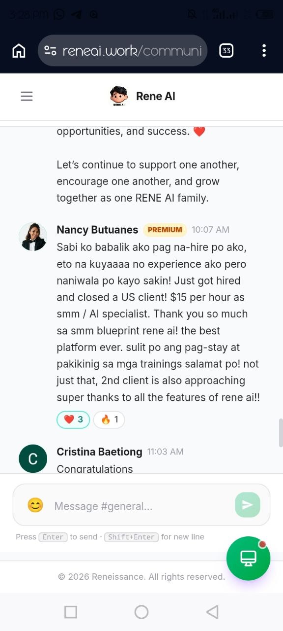 Hired VA testimonial