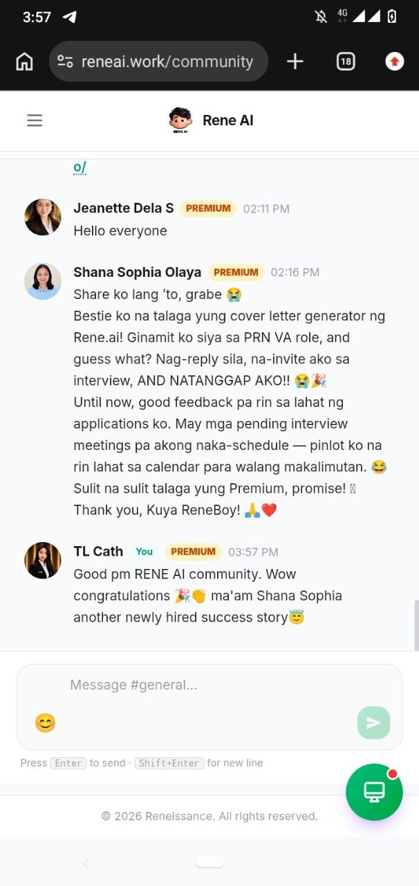 Hired VA testimonial
