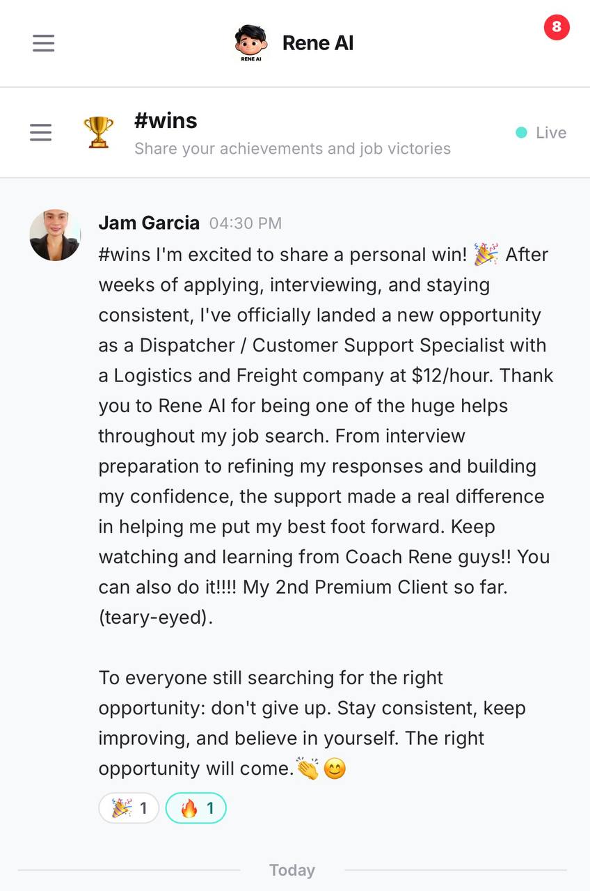 Hired VA testimonial