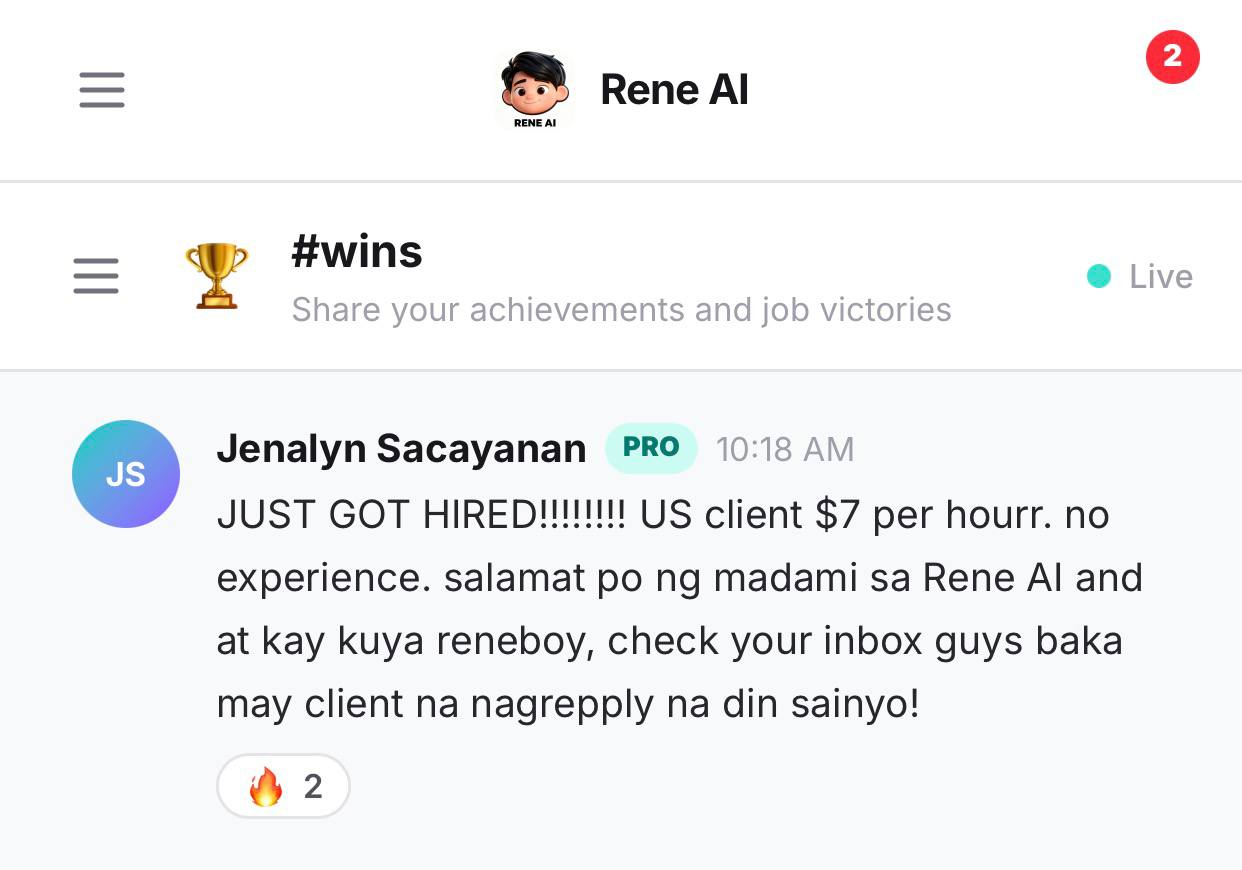 Hired VA testimonial