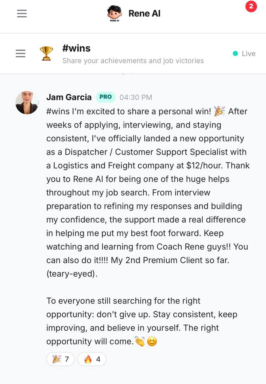 Hired VA testimonial